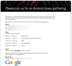 google event