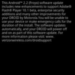 Droid dostaje Androida 2.2...