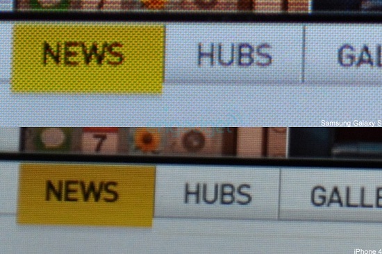 Samsung Galaxy S i iPhone 4