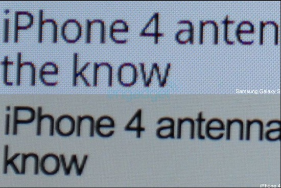 Samsung Galaxy S i iPhone 4