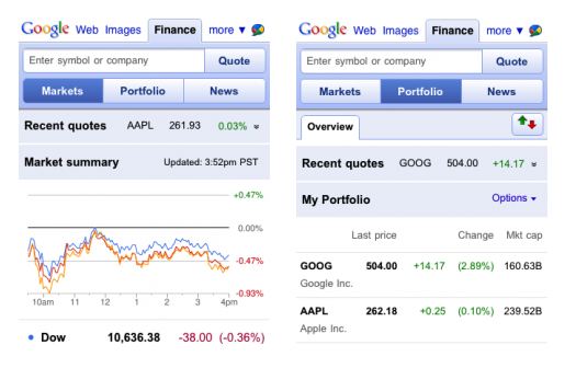 Google Finance