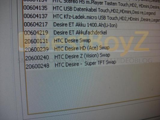 HTC Desire HD i Desire Z