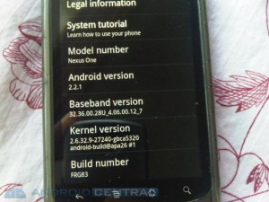 Nexus One dostanie Androida 2.2.1