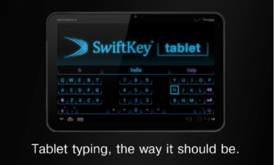 SwiftKey tablet