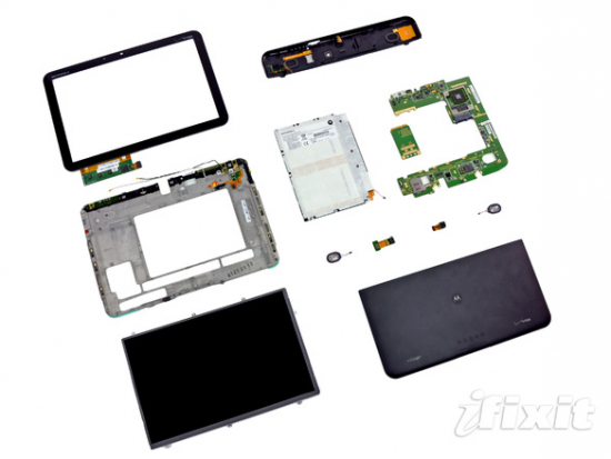 Motorola XOOM w częściach