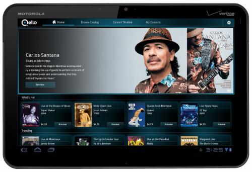 Qello App - koncerty w jakości HD