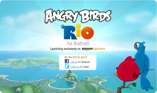 Angry Birds Rio w Amazon Appstore