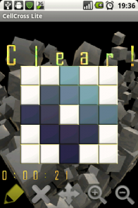 Cell Cross - zadanie ukończone