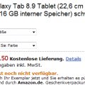 Samsung Galaxy Tab 8.9 za 607 EUR? [aktualizacja]