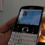 Acer beTouch E130 jak Blackberry