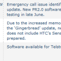 Australijskie HTC Desire dostaną czysty Gingerbread