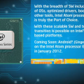 Procesory Intela obsłużą Androida w 2012 roku