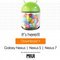 Jelly Bean od MIUI i AOKP dostępne na urządzenia Nexus