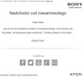 Sony zapowiada 
